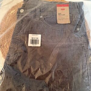 Levi's Men's Gray Corduroy Pants